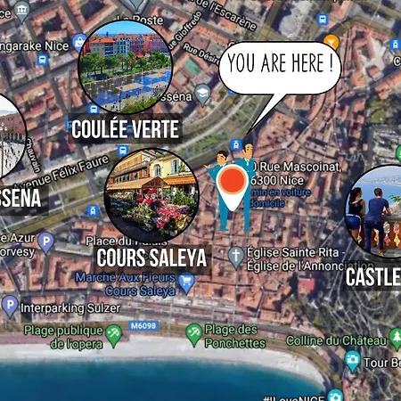 Nestor&jeeves - Rossetti Vieux - Old Town - Close Sea Apartment Nizza